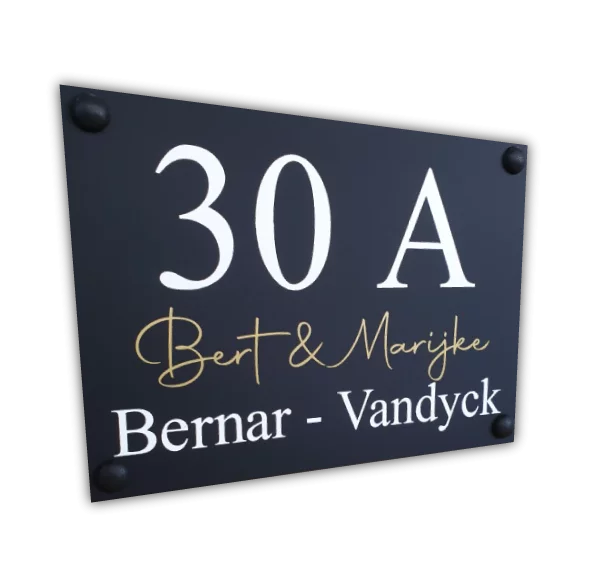 Mat Kunststof Vinyl belettering (Art. 363) - Afbeelding 3