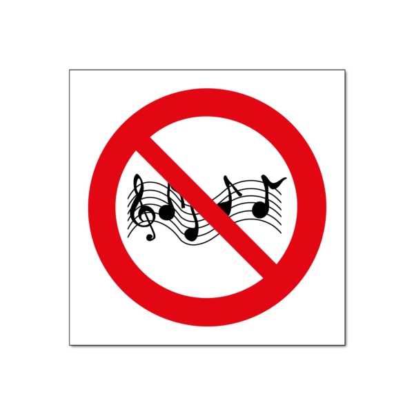 verboden muziek